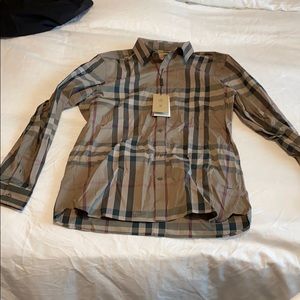 Burberry Nelson Button Down - Brand New